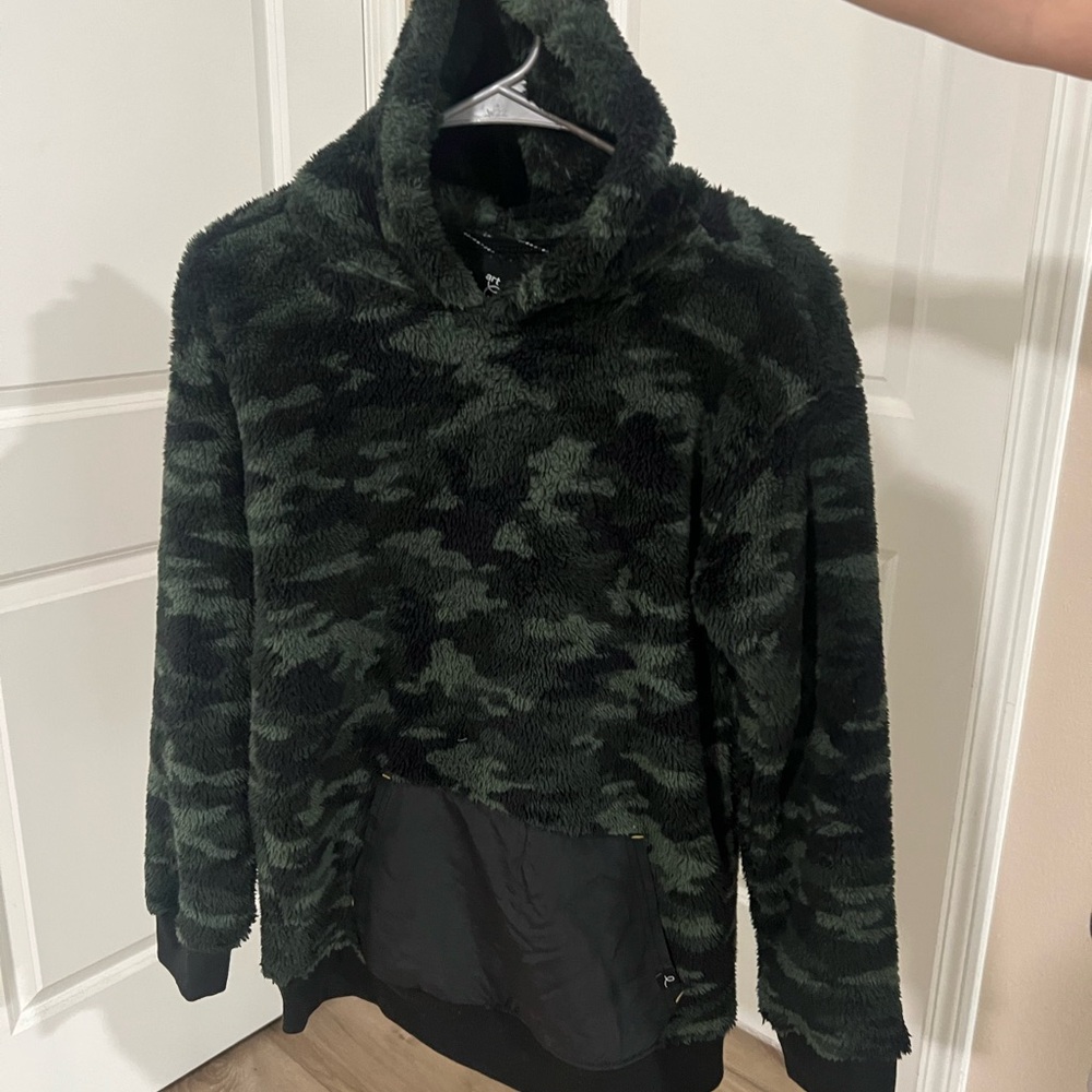 Kids Camouflage Fleece Hoodie